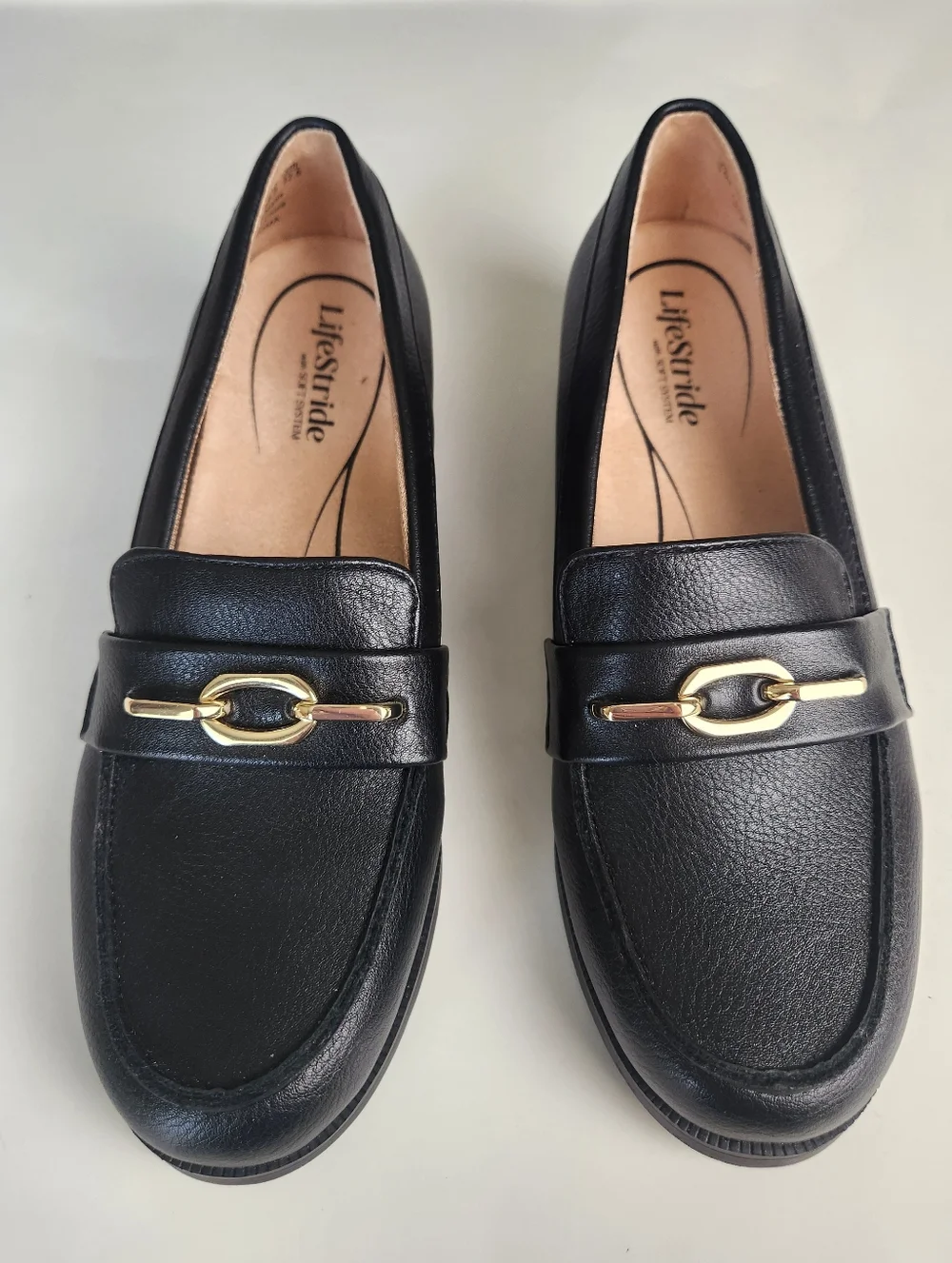 LifeStride Sonoma Black Career/School Loafer Size 5.5 NWOT
